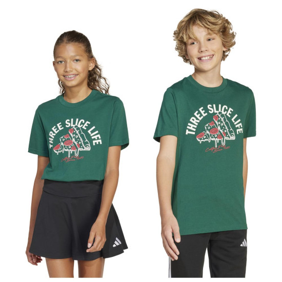 Adidas Παιδική κοντομάνικη μπλούζα Lounge Pizza Graphic Tee